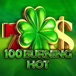 100 Burning Hot slot logo by Amusnet Interactive at Casino Days