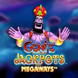 Jackpots logo of Genie Jackpots Megaways from Blueprint Gaming at Casino Days