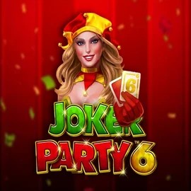 Joker Party 6 by Greentube, showcased at casino-days.co – game logo