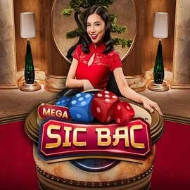 Official Live Casino logo: Mega Sic Bac by Pragmatic Play at Casino Days