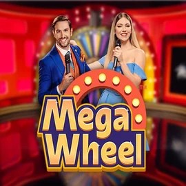 Mega Wheel online game logo by Pragmatic Play on casino-days.co