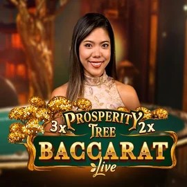 Prosperity Tree Baccarat casino game by Evolution – featured logo at Casino Days