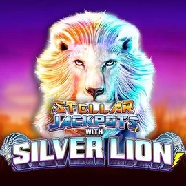 Stellar Jackpots with Silver Lion logo by Lightning Box Game Casino Days